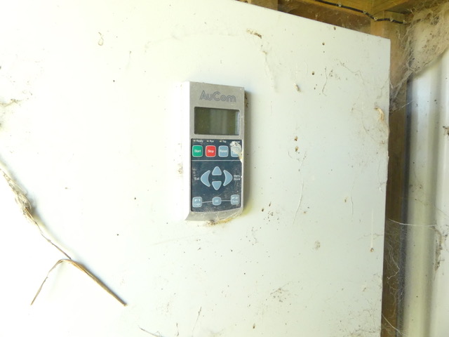 AuCom soft-starter control panel for the pivot pump