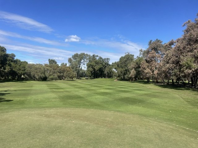 Marri Park Golf Course: 30.1% less irrigation